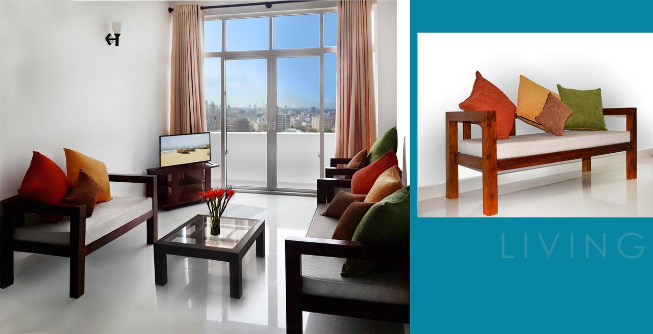 City Tower, Luxury 2 Two Bed Seaview Apartment Colombo مافونت لافينيا المظهر الخارجي الصورة